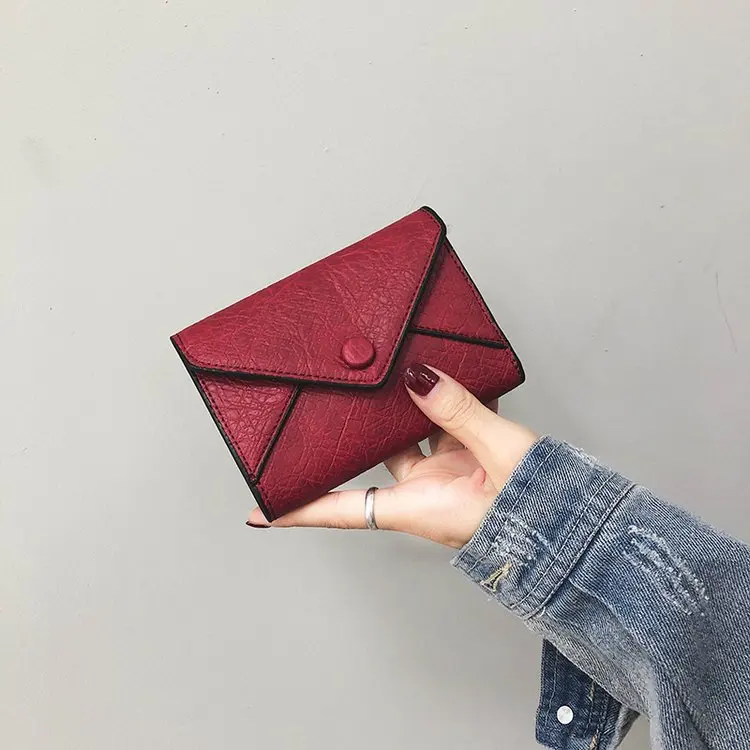 Fashion PU Leather Card Holders Women Short Wallets 2019 New Arrival Female Casual Simple Vintage Geometric Wallets
Fashion PU Leather Card Holders Women Short Wallets 2019 New Arrival Female Casual Simple Vintage Geometric Wallets