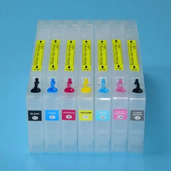 t5441 T5441-T5447 For Epson Stylus Pro 7600 refill ink cartridge with resettable chip and chip resetter 7 color 300ml
t5441 T5441-T5447 For Epson Stylus Pro 7600 refill ink cartridge with resettable chip and chip resetter 7 color 300ml
