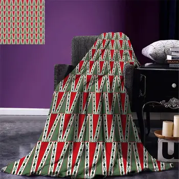 Geometric Throw Traditional Christmas Motifs with Polka Dots and Abstract Tree Warm Microfiber Blanket
Geometric Throw Traditional Christmas Motifs with Polka Dots and Abstract Tree Warm Microfiber Blanket