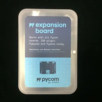 1 pcs x Expansion Board V3 For All Pycom Modules compatible with Pycom's WiPy, LoPy, SiPy, FiPy, and GPy
1 pcs x Expansion Board V3 For All Pycom Modules compatible with Pycom's WiPy, LoPy, SiPy, FiPy, and GPy