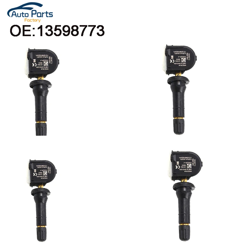 4 PCS New High Quality Tire Pressure Sensors TPMS Sensor For Acadia Enclave Traverse 433 MHz 13598773 TP3040050
4 PCS New High Quality Tire Pressure Sensors TPMS Sensor For Acadia Enclave Traverse 433 MHz 13598773 TP3040050