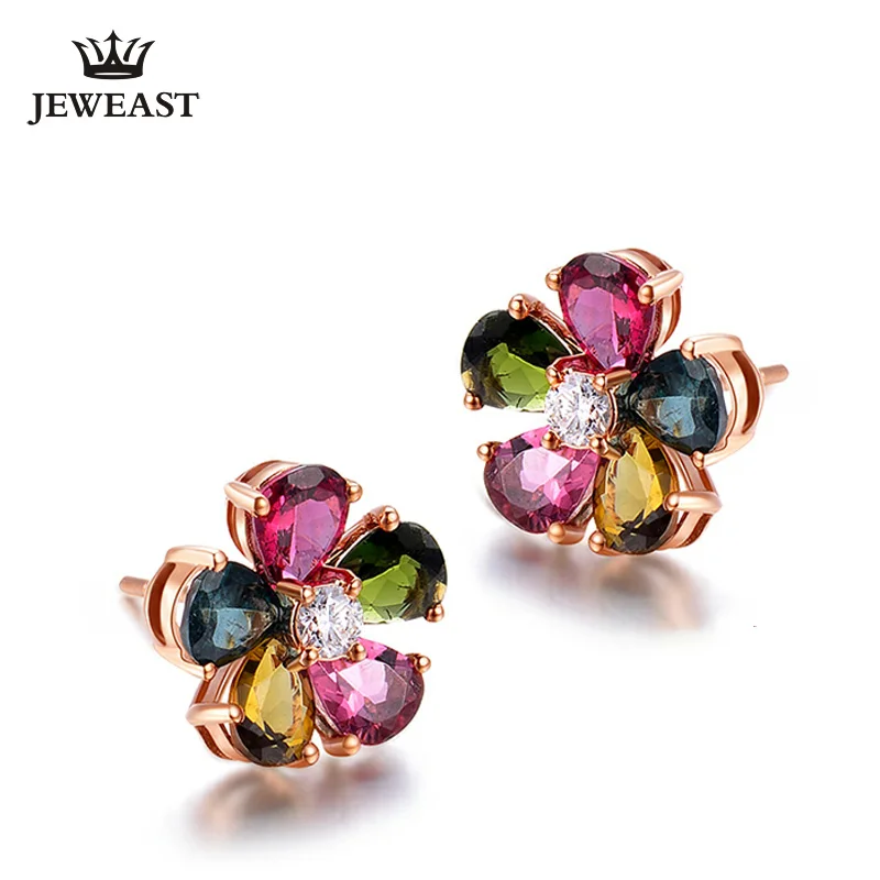 Natural tourmaline 18K Pure Gold Earring Real AU 750 Solid Gold Earrings Diamond Trendy Fine Jewelry Hot Sell New 2019
Natural tourmaline 18K Pure Gold Earring Real AU 750 Solid Gold Earrings Diamond Trendy Fine Jewelry Hot Sell New 2019
