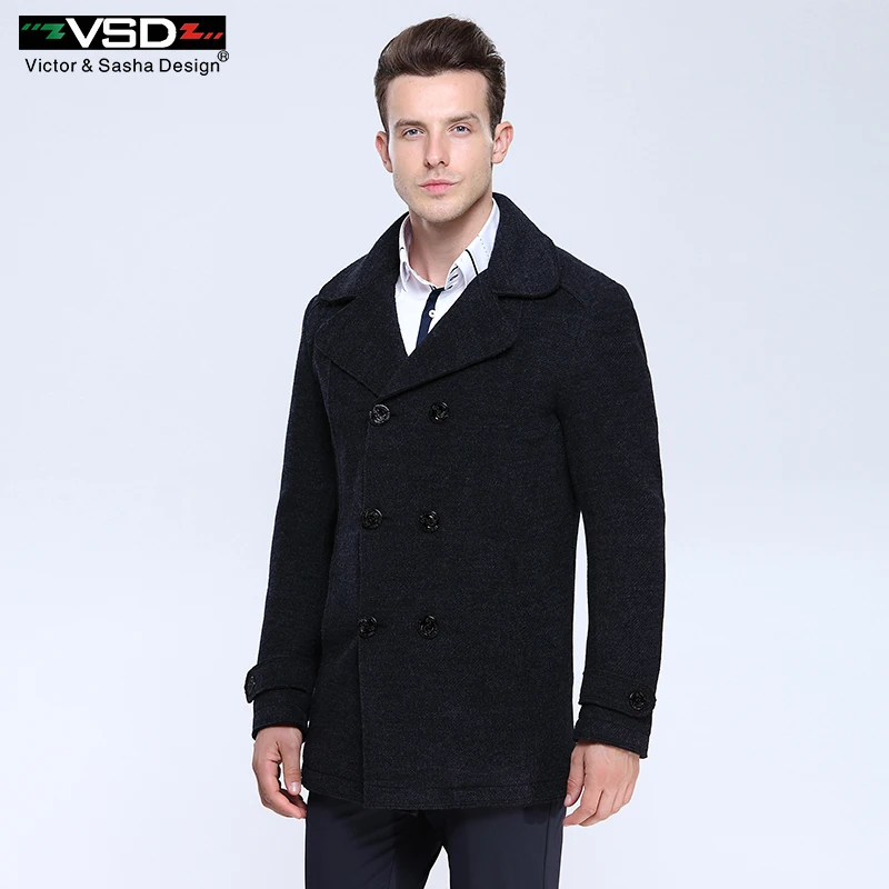 2019 Men Wool Blends Coats Autumn Winter New Solid Color High Quality Men's Wool Coats Luxurious Wool Blends Coat Male
2019 Men Wool Blends Coats Autumn Winter New Solid Color High Quality Men's Wool Coats Luxurious Wool Blends Coat Male