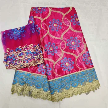 2019 New Design African bazin riche fabric High Quality French Tulle Lace With Guipure Lace Fabric 7 yards/ pieces
2019 New Design African bazin riche fabric High Quality French Tulle Lace With Guipure Lace Fabric 7 yards/ pieces