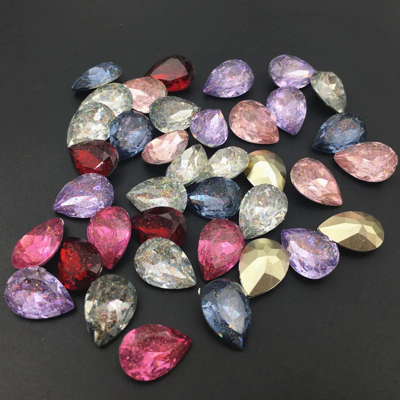 Good Quality 10x14mm Pear Shape Resin Rhinestone Point Back DR Symhony Crystal Stone For Dress Crafts Decorations
Good Quality 10x14mm Pear Shape Resin Rhinestone Point Back DR Symhony Crystal Stone For Dress Crafts Decorations