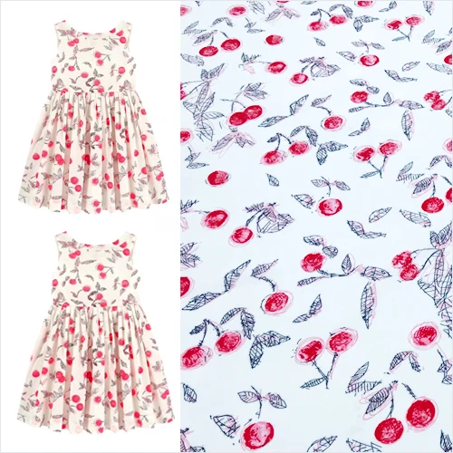 Hand-Painted Cherry Four Way Stretch White Polyester Fabric for Girl Summer Dresses Sundress Skirts Shirt Blouse Pants DIY-AF622
Hand-Painted Cherry Four Way Stretch White Polyester Fabric for Girl Summer Dresses Sundress Skirts Shirt Blouse Pants DIY-AF622