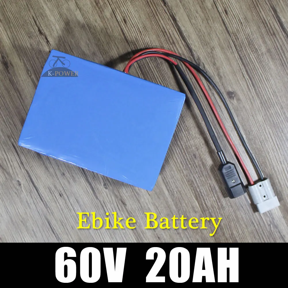 60V 20Ah Lithium ion eBike Battery Pack 2000W Electric Scooter Battery with 40A BMS US EU AU No Tax
60V 20Ah Lithium ion eBike Battery Pack 2000W Electric Scooter Battery with 40A BMS US EU AU No Tax