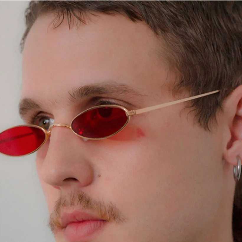 Oval Small Sunglasses Men Women Brand Designer Metal Frame Sun Glasses Clear Lens Eyewear Female Male UV400
Oval Small Sunglasses Men Women Brand Designer Metal Frame Sun Glasses Clear Lens Eyewear Female Male UV400