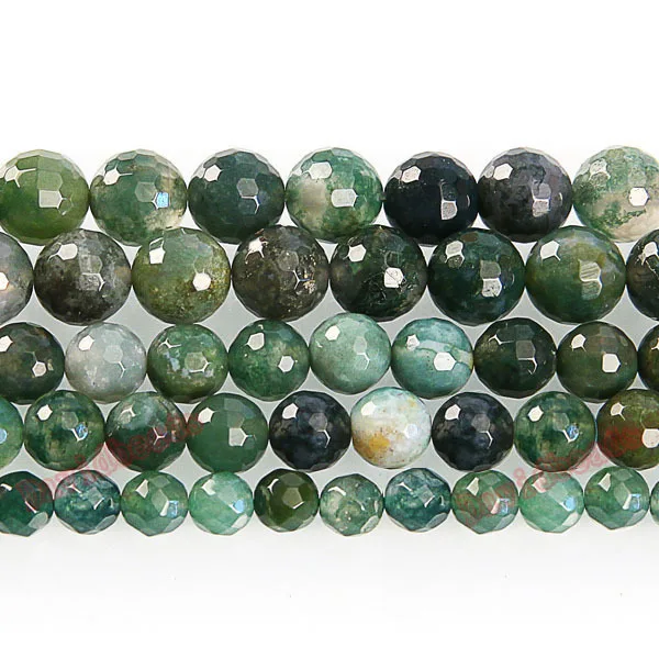 Fctory Price Faceted Moss Agat Round Gem Beads 16" Strand 4 6 8 10 12MM Pick Size For Jewelry Making diy
Fctory Price Faceted Moss Agat Round Gem Beads 16" Strand 4 6 8 10 12MM Pick Size For Jewelry Making diy