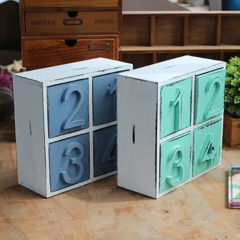Retro wooden two layer number drawer desktop debris old wood storage box Organizer
Retro wooden two layer number drawer desktop debris old wood storage box Organizer