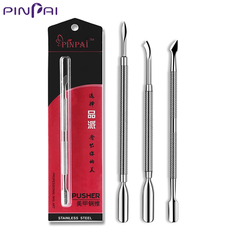 PinPai Double Sided Nail Cuticle Pusher Scraper Finger Dead Skin Remover Stainless Steel Cleaner Manicure Nail Art Pedicure Tool
PinPai Double Sided Nail Cuticle Pusher Scraper Finger Dead Skin Remover Stainless Steel Cleaner Manicure Nail Art Pedicure Tool