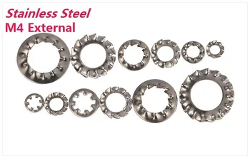 ! 1000PCS M4 External 304 STAINLESS STEEL Internal/External Shakeproof Tooth Serrated Lock Washers
! 1000PCS M4 External 304 STAINLESS STEEL Internal/External Shakeproof Tooth Serrated Lock Washers