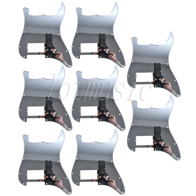 8Pcs New Style Mirror Guitar Pickguard For Electric Strat Guitar Replacement
8Pcs New Style Mirror Guitar Pickguard For Electric Strat Guitar Replacement