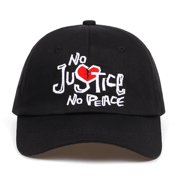No Justice No Peace Dad hat cotton% men women Strapback baseball cap Black casual golf caps Hip Hop snapback casquette hats Bone
No Justice No Peace Dad hat cotton% men women Strapback baseball cap Black casual golf caps Hip Hop snapback casquette hats Bone