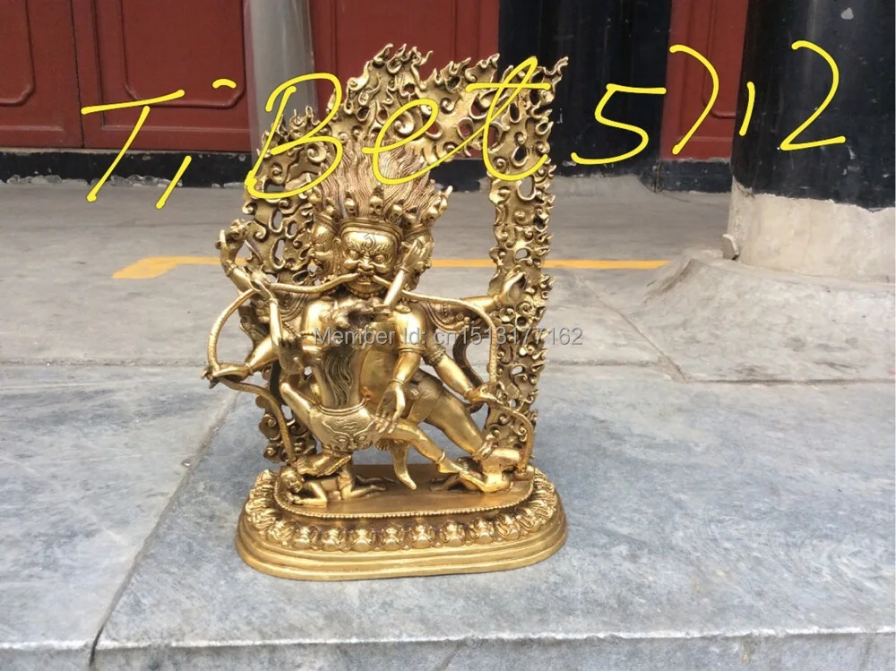 MAHAKALA Tibet Mongolei-Schutzherr Buddha Bronze buddha statue 30 cm 2.0 KG Bronze Finish Buddha Healing Statue
MAHAKALA Tibet Mongolei-Schutzherr Buddha Bronze buddha statue 30 cm 2.0 KG Bronze Finish Buddha Healing Statue
