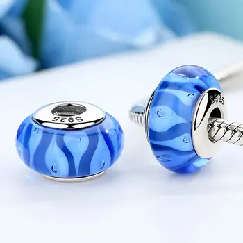 2pcs/lot 20 colors can be mixed 925 Sterling Silver Blue Looking Munaro Glass Beads Fit Original Pandora Charm Bracelet Jewelry
2pcs/lot 20 colors can be mixed 925 Sterling Silver Blue Looking Munaro Glass Beads Fit Original Pandora Charm Bracelet Jewelry