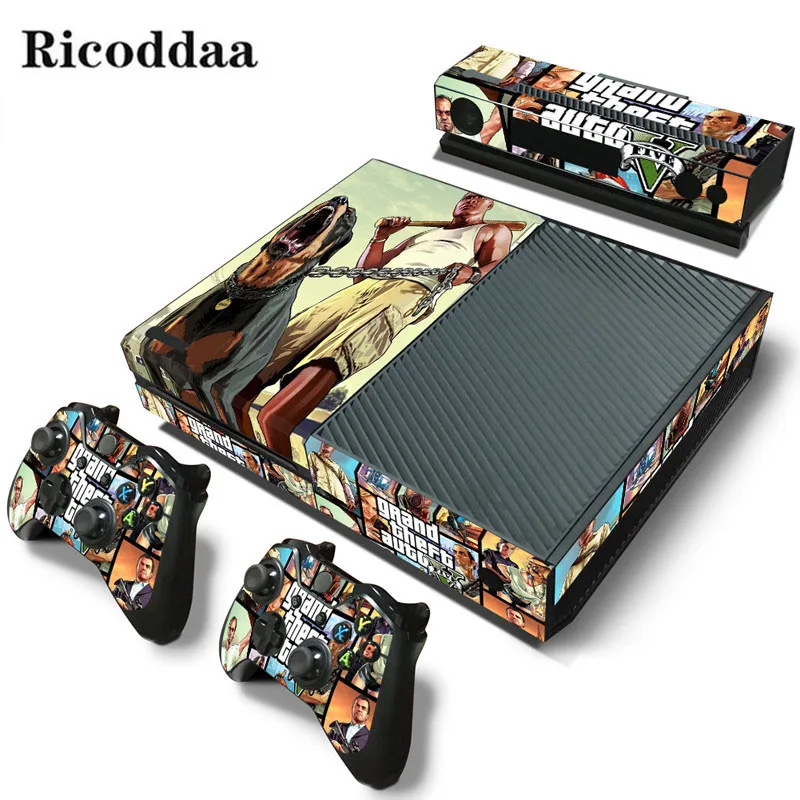 GTA V For Xbox one Console Skins Vinyl Sticker Protector Wrap Decal For Microsoft Xbox one Game Accessory Controller Skin Cover
GTA V For Xbox one Console Skins Vinyl Sticker Protector Wrap Decal For Microsoft Xbox one Game Accessory Controller Skin Cover