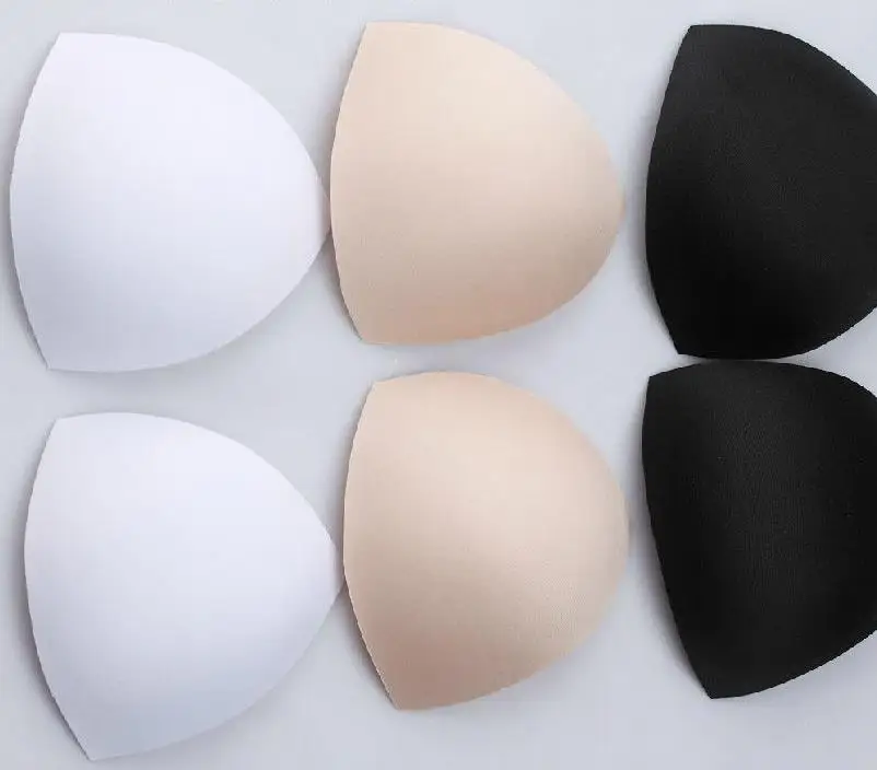 Women Breast pad 6 Colors Triangle Cups Bikini Bra Pad Chest Push Up Insert Foam Pads For Swimsuit Padding Accessories 2pcs
Women Breast pad 6 Colors Triangle Cups Bikini Bra Pad Chest Push Up Insert Foam Pads For Swimsuit Padding Accessories 2pcs