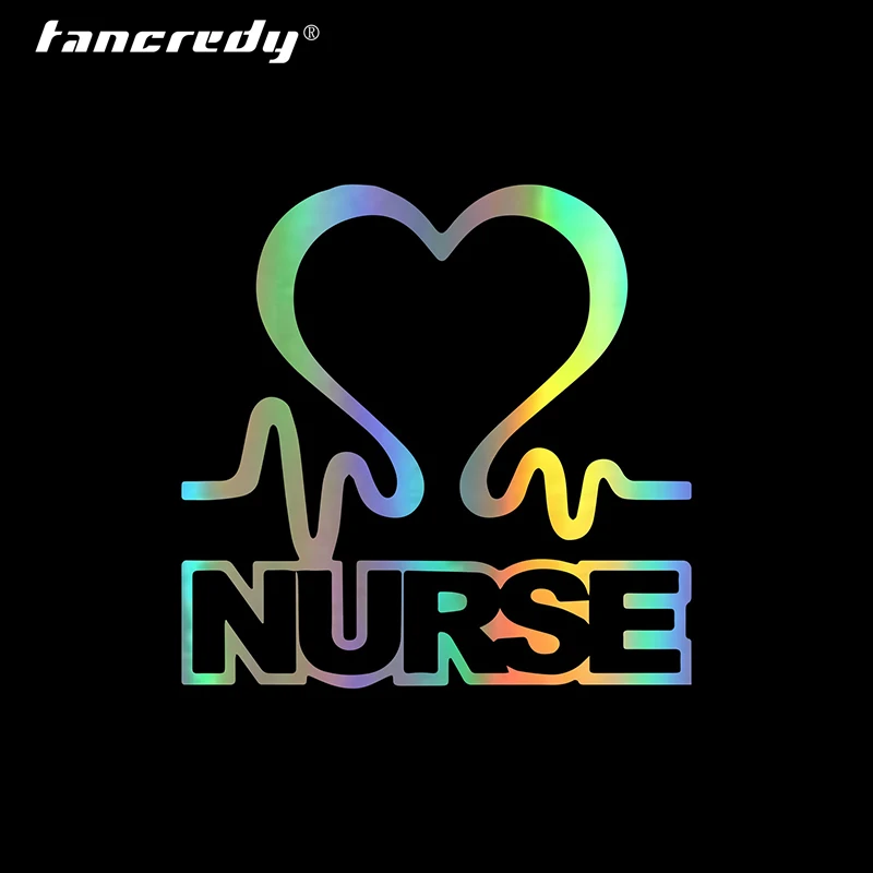 14*14cm NURSE Heart Loving Car Sticker Funny Reflective Vinyl Stickers Decals Car Styling Car Window Bumper Sticker Accessories
14*14cm NURSE Heart Loving Car Sticker Funny Reflective Vinyl Stickers Decals Car Styling Car Window Bumper Sticker Accessories