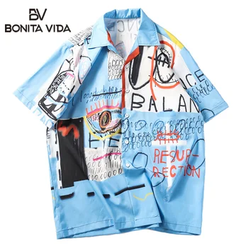 Bonita Vida 2020 Summer Thin Hip Hop Shirt Streetwear Men Hawaiian Shirt Graffiti Print Harajuku Beach Hip Hop Shirts Tops
Bonita Vida 2020 Summer Thin Hip Hop Shirt Streetwear Men Hawaiian Shirt Graffiti Print Harajuku Beach Hip Hop Shirts Tops