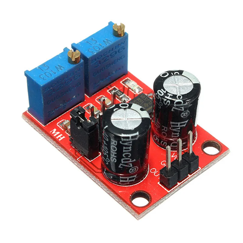 1pc NE555 Pulse Frequency Cycle Adjustable Module Square Wave Signal Generator Stepper Motor Driver High Quality
1pc NE555 Pulse Frequency Cycle Adjustable Module Square Wave Signal Generator Stepper Motor Driver High Quality