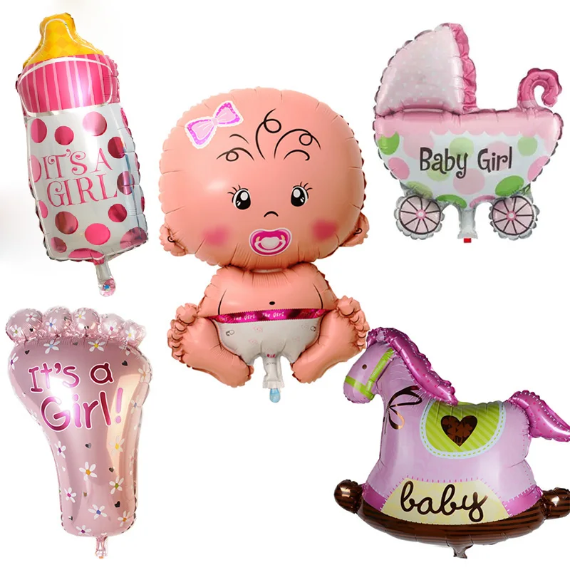 5Pcs/Set Baby Shower Balloons Aluminum Foil Helium Balls Boy Girl Air Balloons Toys Baby Birthday Party DIY Decoration Supplies
5Pcs/Set Baby Shower Balloons Aluminum Foil Helium Balls Boy Girl Air Balloons Toys Baby Birthday Party DIY Decoration Supplies