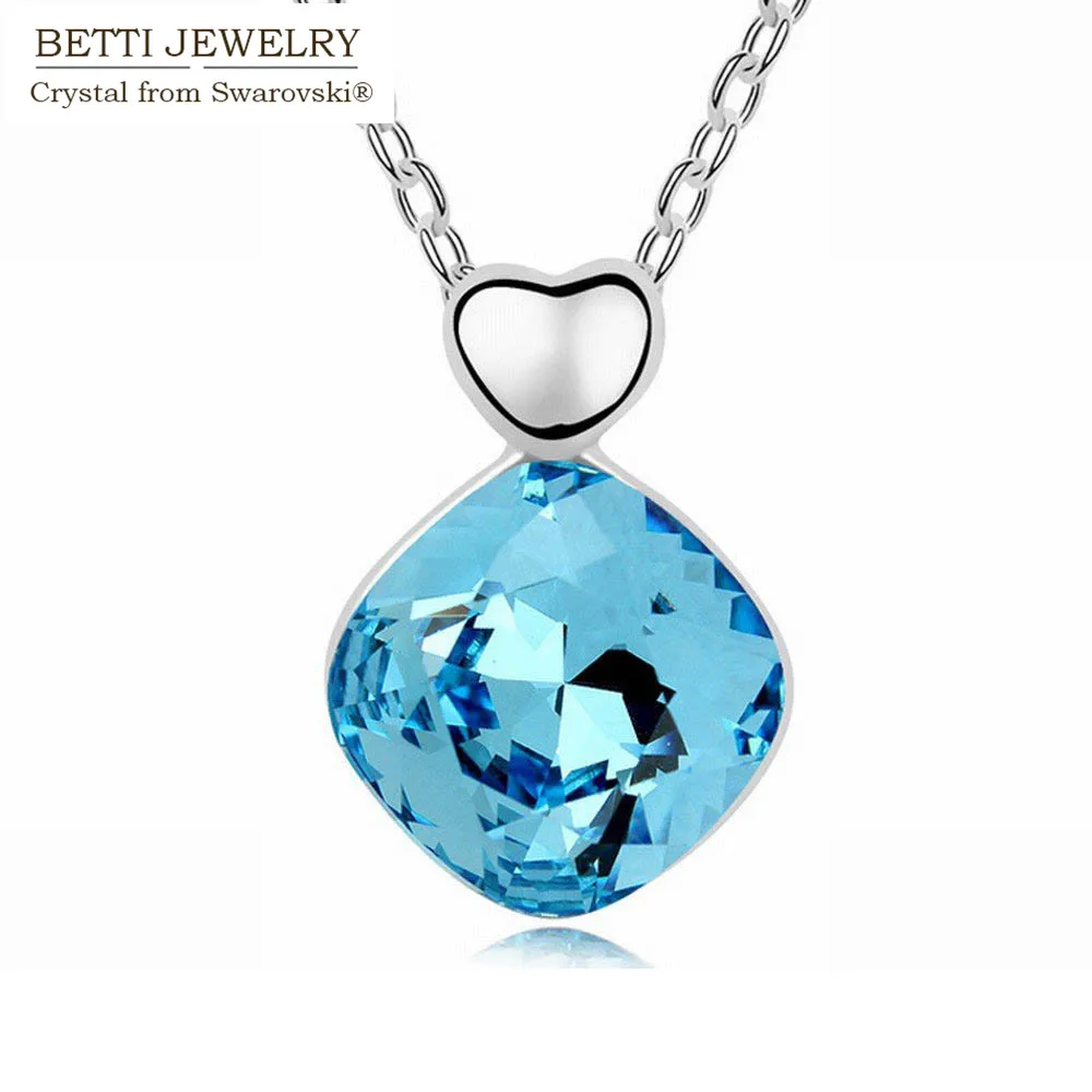 2016 New Charming square pendant necklac With Crystals from SWAROVSKI Mother's Day gift for women
2016 New Charming square pendant necklac With Crystals from SWAROVSKI Mother's Day gift for women