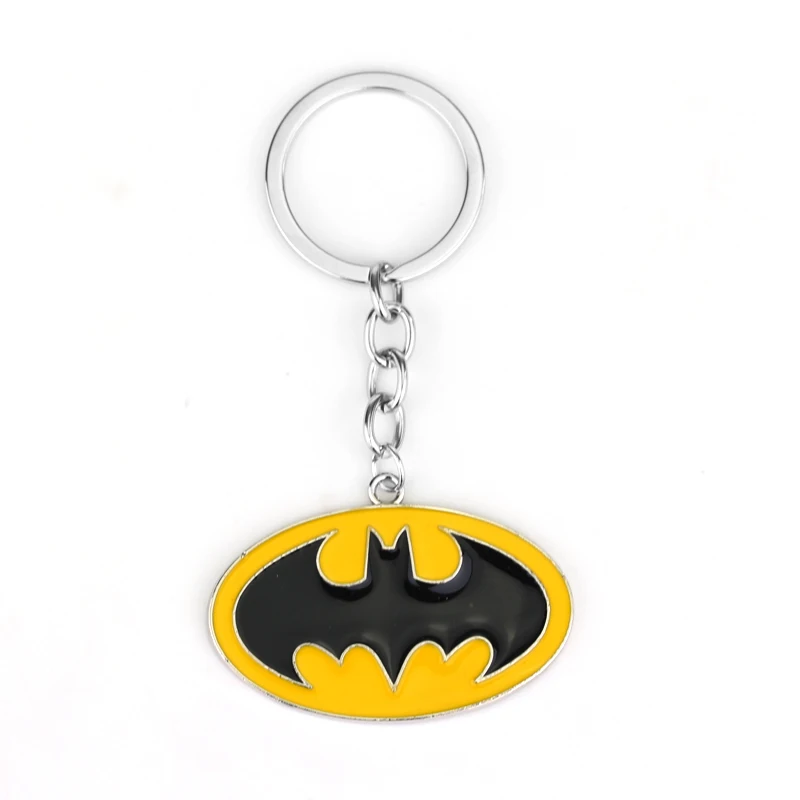 Silver Enamel The Avengers Superhero Batman Keyring Keychain Metal Key Chains Super Hero Key Ring
Silver Enamel The Avengers Superhero Batman Keyring Keychain Metal Key Chains Super Hero Key Ring