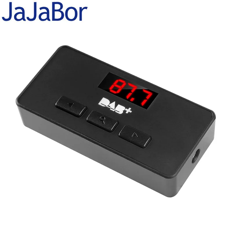 JaJaBor Car FM Transmitter 3.5MM AUX Audio DAB Radio Receiver DAB Digital Audio Broadcast Car Radio Receiver with Antenna
JaJaBor Car FM Transmitter 3.5MM AUX Audio DAB Radio Receiver DAB Digital Audio Broadcast Car Radio Receiver with Antenna