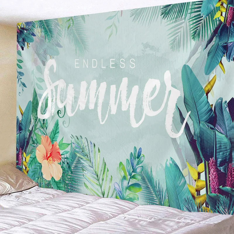 Tapestry Wall Hanging Bed Spread Beach Towel Table Cloth Yoga Mat Home Decoration Green Leaf Design Rectangle 150cmx130cm
Tapestry Wall Hanging Bed Spread Beach Towel Table Cloth Yoga Mat Home Decoration Green Leaf Design Rectangle 150cmx130cm
