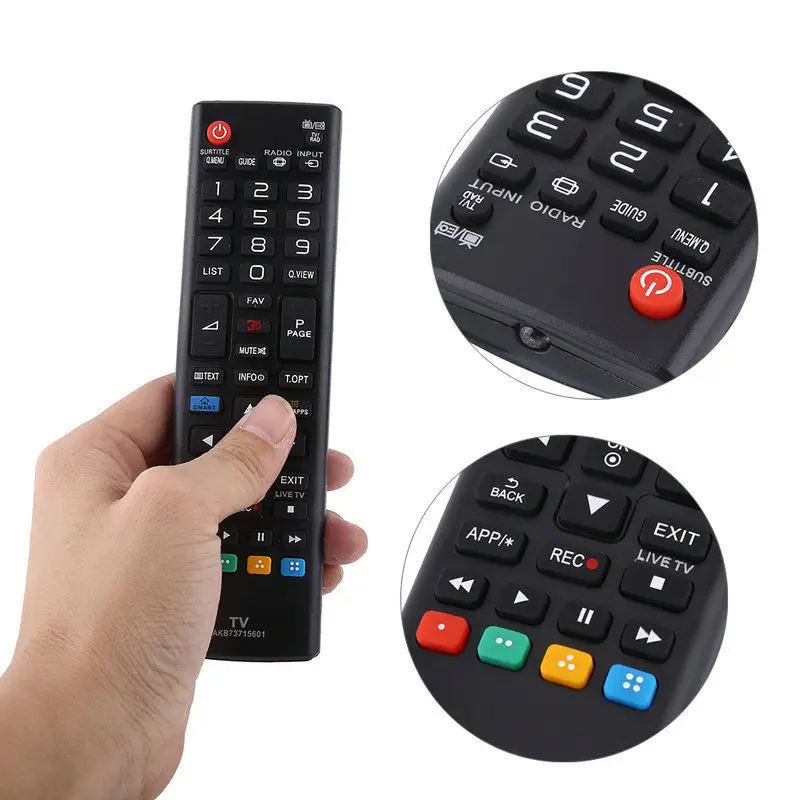Replacement TV Remote Control High Quality Household Remote Control AKB73715601 For LG LCD LED Smart TV Television Accessories
Replacement TV Remote Control High Quality Household Remote Control AKB73715601 For LG LCD LED Smart TV Television Accessories
