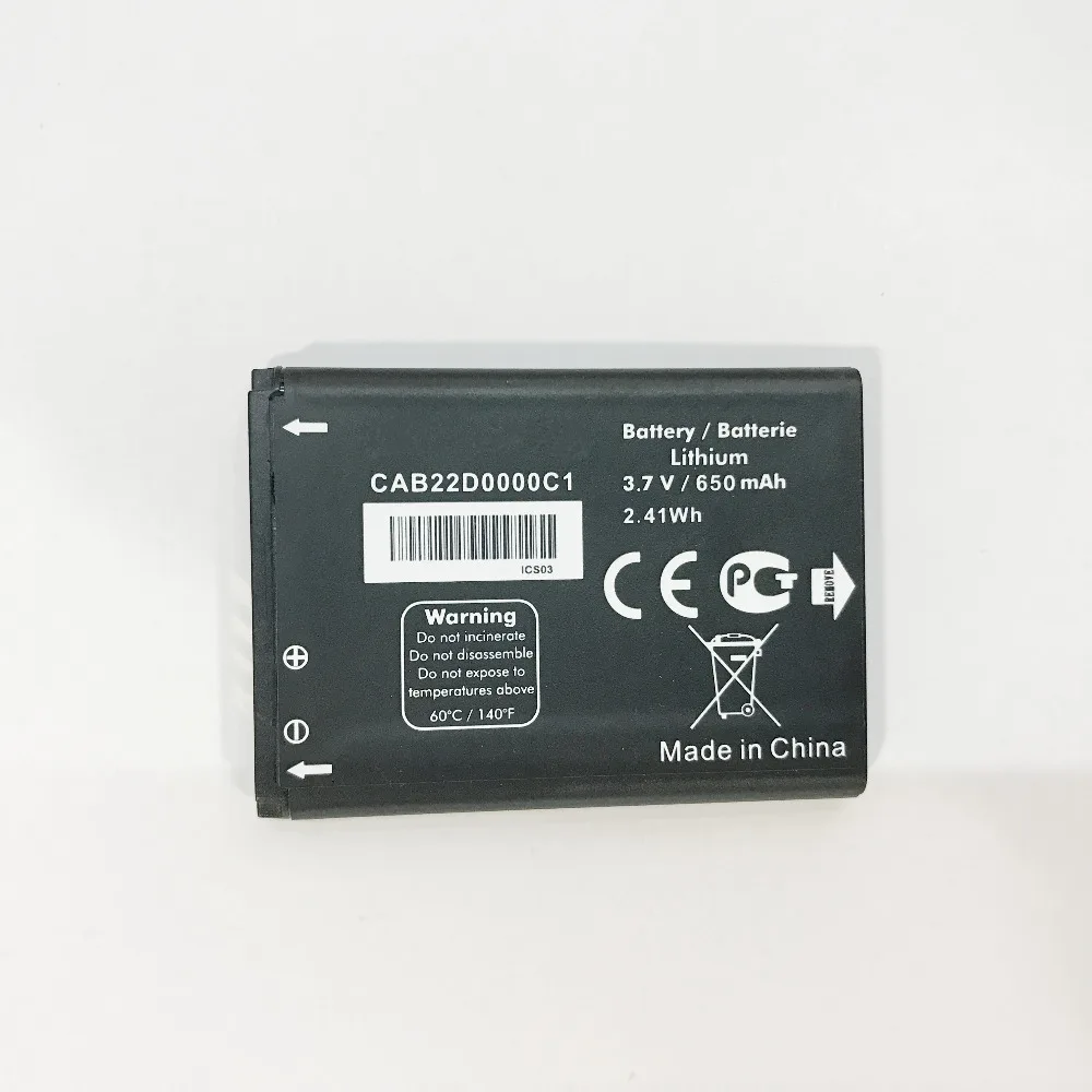 Runboss Original High Quality CAB22D0000C1 650mAh For ALCATEL OT-2010 OT-2010D OT-2010X OT-356 OT-665X Mobile Phone Battery
Runboss Original High Quality CAB22D0000C1 650mAh For ALCATEL OT-2010 OT-2010D OT-2010X OT-356 OT-665X Mobile Phone Battery