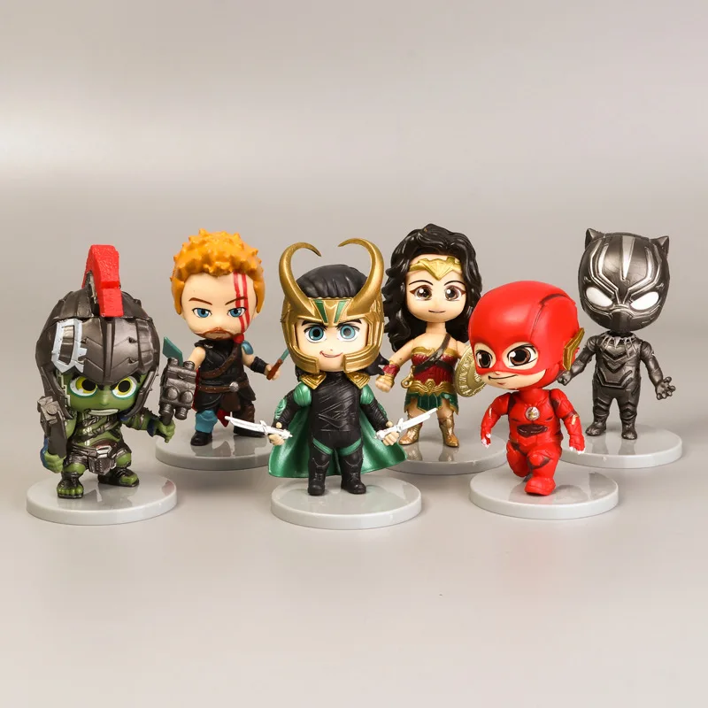 6 Pieces The Avengers Miniatures Marvel Action PVC Action Figures Spiderman Figure Children's Toys Marvel Batman Man Spider Hulk
6 Pieces The Avengers Miniatures Marvel Action PVC Action Figures Spiderman Figure Children's Toys Marvel Batman Man Spider Hulk