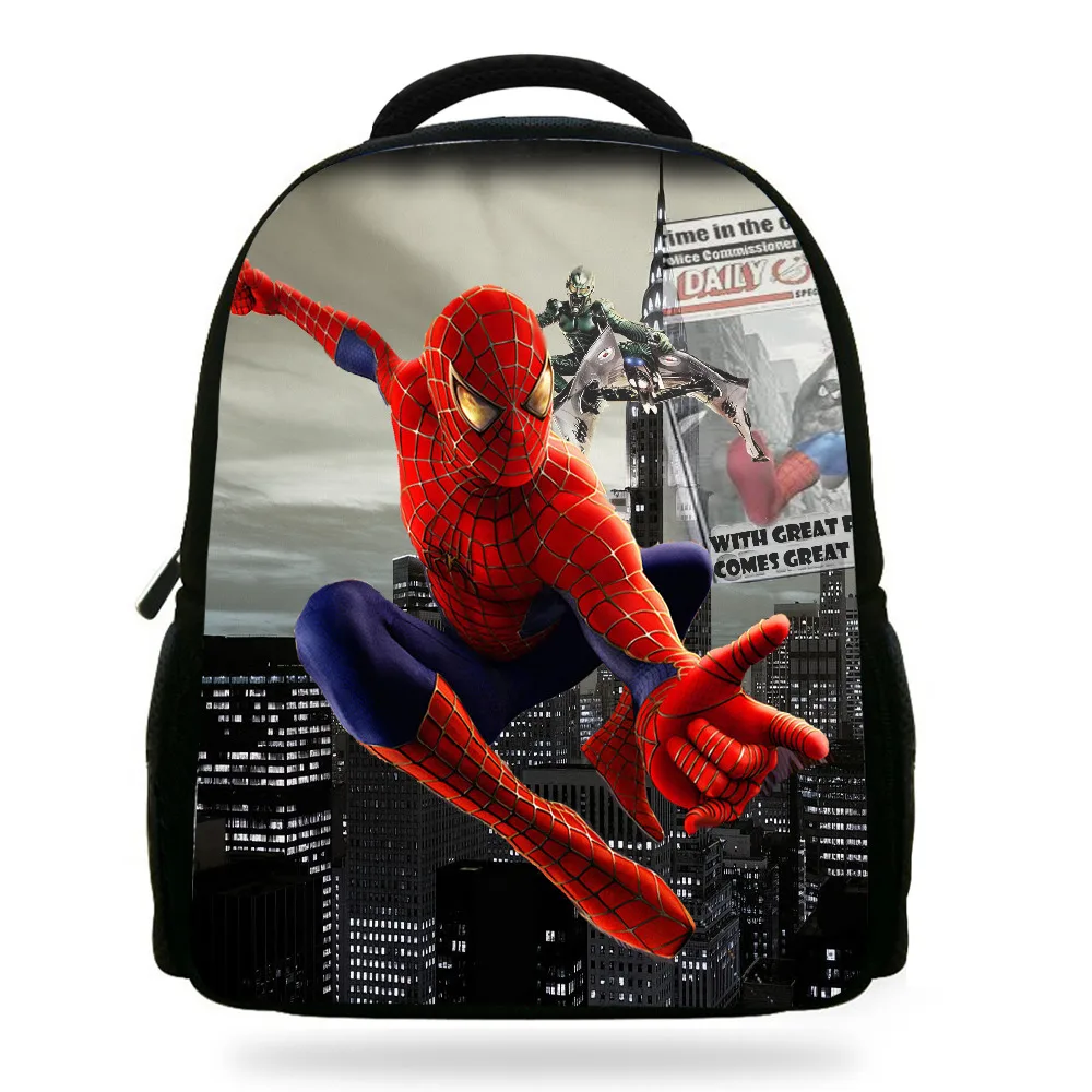 14inch Cool Spiderman Bag Children School Bag For Teenage Boys Cartoon Kids Backpack Spiderman Printing For Girls Bookbag
14inch Cool Spiderman Bag Children School Bag For Teenage Boys Cartoon Kids Backpack Spiderman Printing For Girls Bookbag