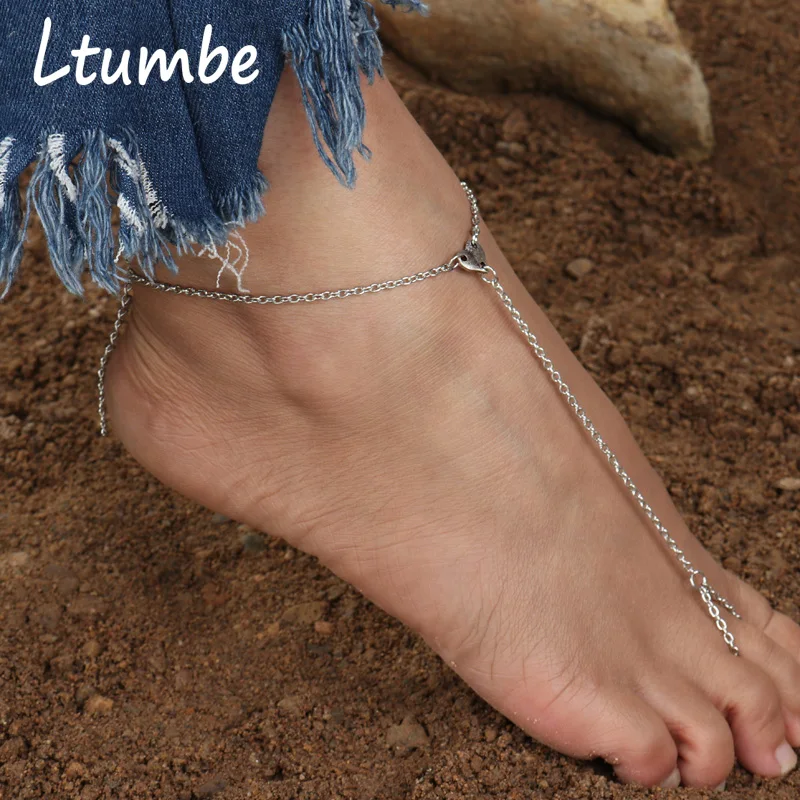 Ltumbe New Arrival Love Heart Anklets for Women Beach Jewelry Simple Style Leg Chain Link Toe Foot Jewelry Pulseras Tobilleras
Ltumbe New Arrival Love Heart Anklets for Women Beach Jewelry Simple Style Leg Chain Link Toe Foot Jewelry Pulseras Tobilleras
