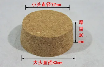 10pcs/lot 83*72*30mm big size composite cork fit for 75mm to 80mm diam glass bottle/#mnt
10pcs/lot 83*72*30mm big size composite cork fit for 75mm to 80mm diam glass bottle/#mnt
