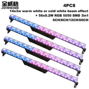 Free Shipping 4pcs/lot 14x3W Cree Warm/Cold White LED Indoor Led Wall Washer Pixel Bar + 56x0.2W RGB 5050 SMD 3in1 Light
Free Shipping 4pcs/lot 14x3W Cree Warm/Cold White LED Indoor Led Wall Washer Pixel Bar + 56x0.2W RGB 5050 SMD 3in1 Light