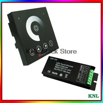 Led touch panel remote dimmer, wall-mouted wireless rf remote controller switch for led strip/ lights /lamp, DC12-24V
Led touch panel remote dimmer, wall-mouted wireless rf remote controller switch for led strip/ lights /lamp, DC12-24V