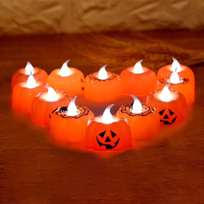12pcs Halloween Waterproof 3D Pumpkin LED candle Lights Decorations Lighting For Indoor/Outdoor Holiday Festival Party Decor 
12pcs Halloween Waterproof 3D Pumpkin LED candle Lights Decorations Lighting For Indoor/Outdoor Holiday Festival Party Decor