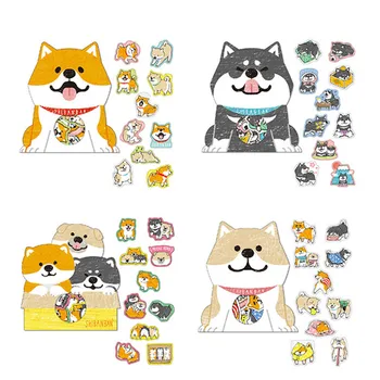 30pcs/Pack Kawaii Dog Shibanban Animal DIY Scrapbooking Stickers Laptop Mobile Phone Decorative Label Sticker Escolar Kids Gift
30pcs/Pack Kawaii Dog Shibanban Animal DIY Scrapbooking Stickers Laptop Mobile Phone Decorative Label Sticker Escolar Kids Gift