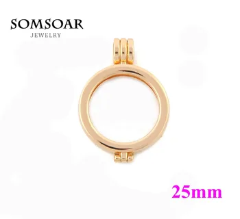 SOMSOAR Jewelry 25MM Alloy Plain Coin Holder Moneda Pendant Fit Small Disc Coin For Women Jewelry 5pcs/lot
SOMSOAR Jewelry 25MM Alloy Plain Coin Holder Moneda Pendant Fit Small Disc Coin For Women Jewelry 5pcs/lot