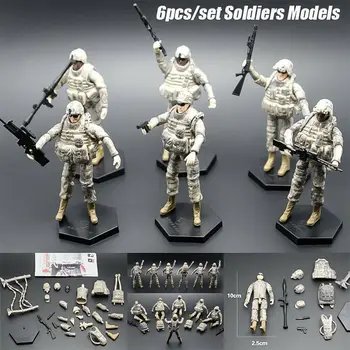 6pcs 1:18 US 101st Airborne Division Soldiers Action Figure Models With Weapon Soldiers Army Men
6pcs 1:18 US 101st Airborne Division Soldiers Action Figure Models With Weapon Soldiers Army Men