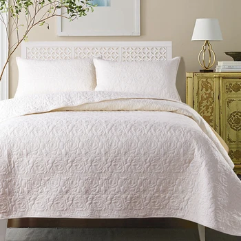 New Beige White Purple Blue 100% Quilted Cotton Comfortable Blanket Tatami Mat Bedspread Bed sheet Bed skirt Pillowcases 3pcs
New Beige White Purple Blue 100% Quilted Cotton Comfortable Blanket Tatami Mat Bedspread Bed sheet Bed skirt Pillowcases 3pcs