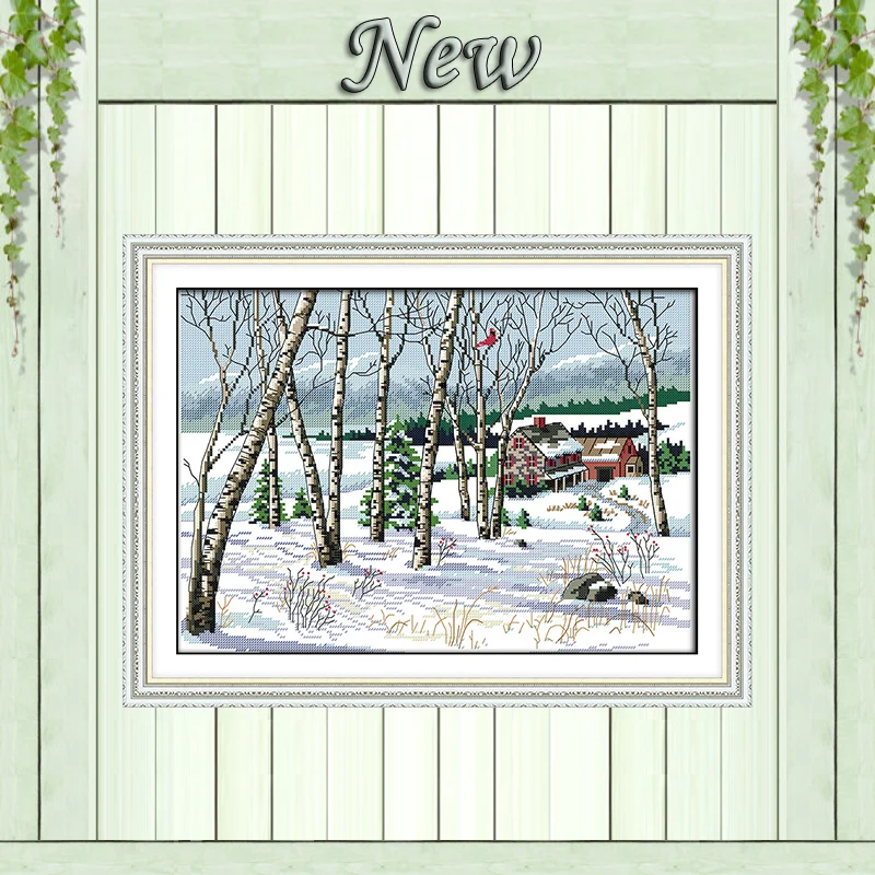 Winter villages scenery snow painting counted print on canvas DMC 11CT 14CT kits Chinese Cross Stitch embroidery needlework Sets
Winter villages scenery snow painting counted print on canvas DMC 11CT 14CT kits Chinese Cross Stitch embroidery needlework Sets