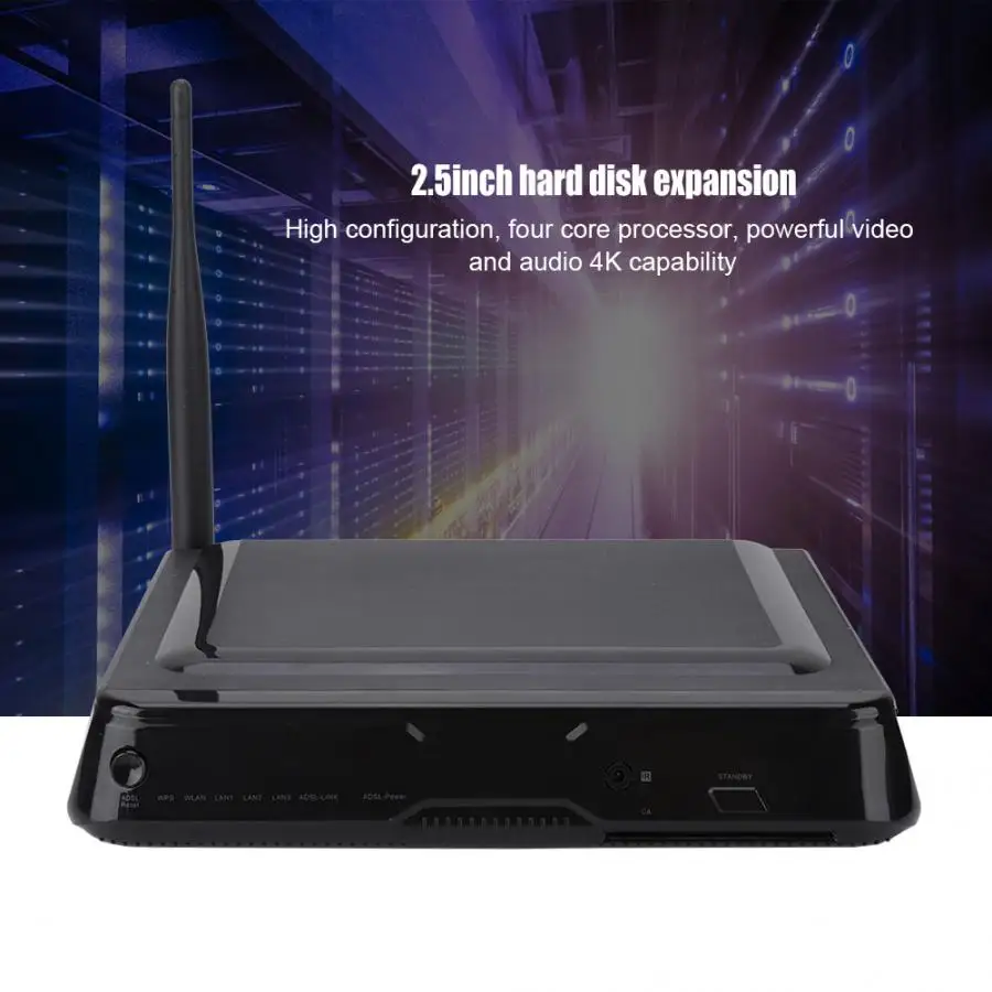 Smart Multi-Functional Quad-Core ARM Cortex A5 2GHZ 2GB RAM+16GB ROM Media Player EU Plug 100-240V
Smart Multi-Functional Quad-Core ARM Cortex A5 2GHZ 2GB RAM+16GB ROM Media Player EU Plug 100-240V