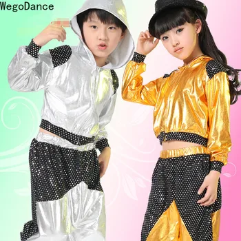 New children's costumes boys and girls hip-hop jazz dance cheerleaders child dance costume
New children's costumes boys and girls hip-hop jazz dance cheerleaders child dance costume