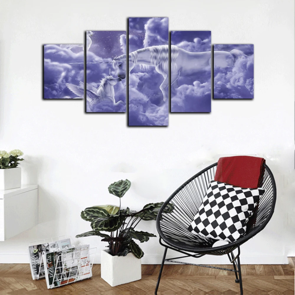 HD Printed Fantasy Art Purple Unicorn Pegasus Painting Canvas Print Bedroom Home Decoration Poster Framed Wall Art Picture
HD Printed Fantasy Art Purple Unicorn Pegasus Painting Canvas Print Bedroom Home Decoration Poster Framed Wall Art Picture