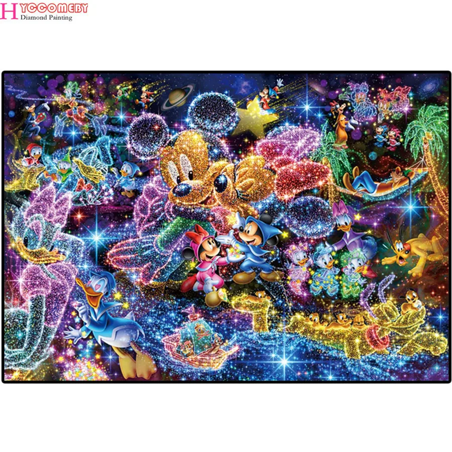 Full 5D Crystal Round Drill Diamond Painting cartoon " Mickey Mouse" DIY Diamond Embroidery Cross Stitch Mosaic Rhinestone Decor
Full 5D Crystal Round Drill Diamond Painting cartoon " Mickey Mouse" DIY Diamond Embroidery Cross Stitch Mosaic Rhinestone Decor