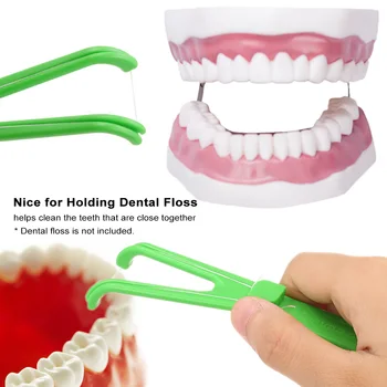 1pcs Dental Floss Holder Y Shape Aid Oral Hygiene Toothpicks Holder for Teeth Care Interdental Teeth Cleaning Tools Random Color
1pcs Dental Floss Holder Y Shape Aid Oral Hygiene Toothpicks Holder for Teeth Care Interdental Teeth Cleaning Tools Random Color