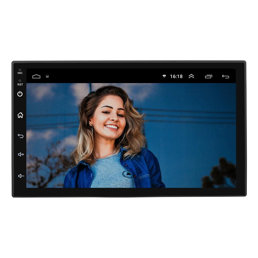 2Din Car Radio 7 Inch Android 8.1 16G Memory Touched Screen HD Car Bt MP5 Player Car Multimedia Player For Passat B6 B7 Bmw e39
2Din Car Radio 7 Inch Android 8.1 16G Memory Touched Screen HD Car Bt MP5 Player Car Multimedia Player For Passat B6 B7 Bmw e39